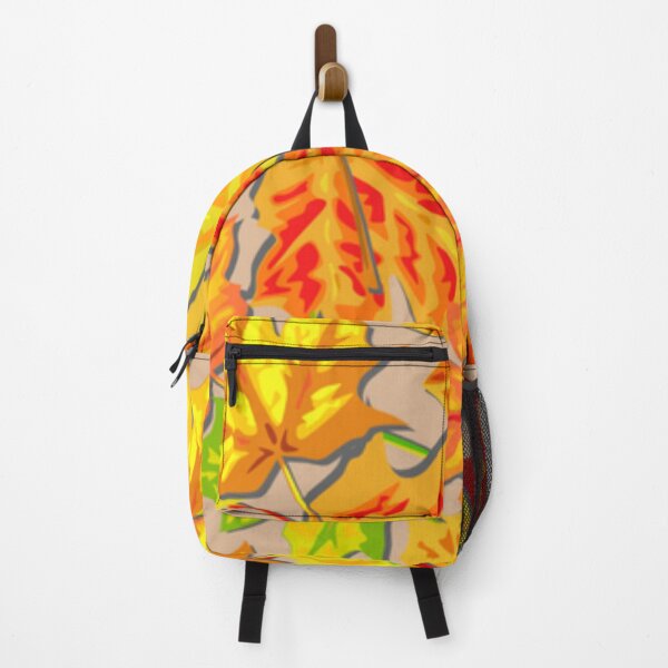 Item preview, Fall Autumn Pattern- Red Orange Yellow Leaves designed and sold by silviaol.