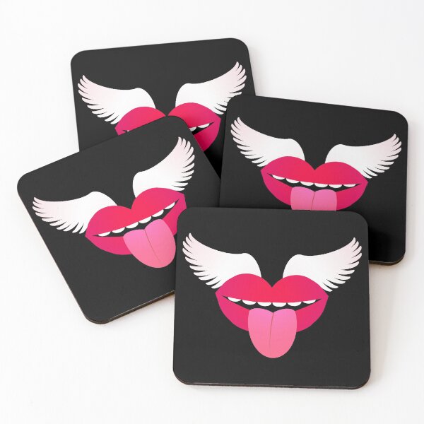 Item preview, Kissy Red Lips designed and sold by RawSunArt.