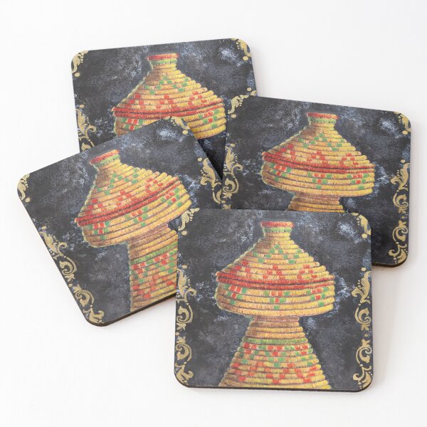 Item preview, Habesha Decor East African Traditional Hand Crafted Straw Containers designed and sold by Manars-art.
