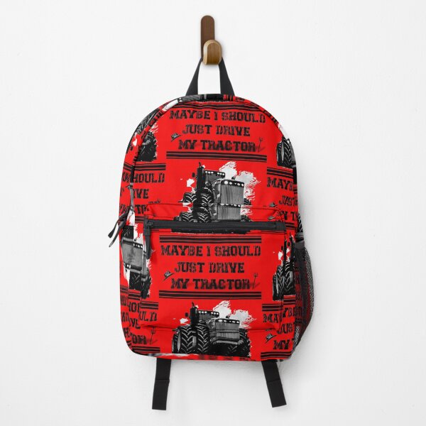 Item preview, Maybe I Should Just Drive My Tractor (RED), Versatile Tractor My Therapy (White), Farm Life for happy wife , big boy never old designed and sold by Shirt-u.