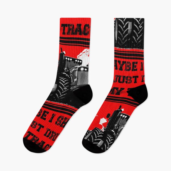 Item preview, Maybe I Should Just Drive My Tractor (RED), Versatile Tractor My Therapy (White), Farm Life for happy wife , big boy never old  designed and sold by Shirt-u.