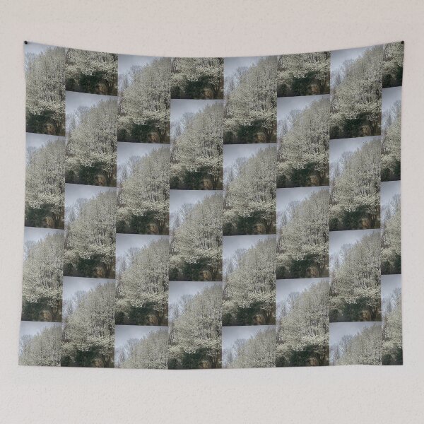Item preview, The Greatly Intense White Flowers Of Callery Pear designed and sold by Max Kindly.