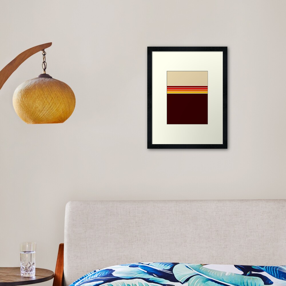 Item preview, Framed Art Print designed and sold by ind3finite.