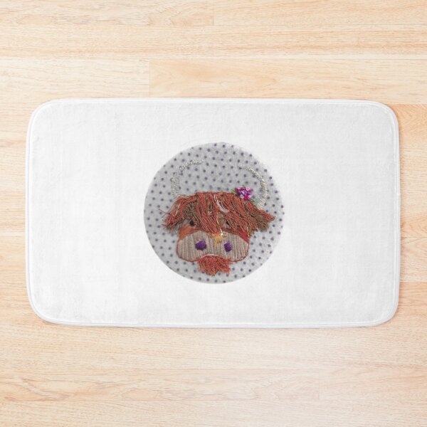 Item preview, Fluffy cow designed and sold by WenStitches.