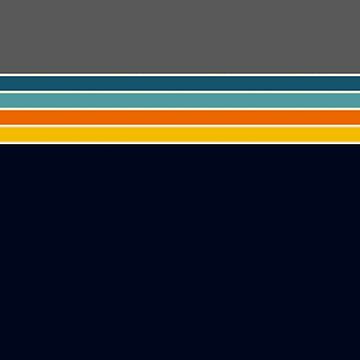 Artwork thumbnail, 70s Retro Stripes by ind3finite