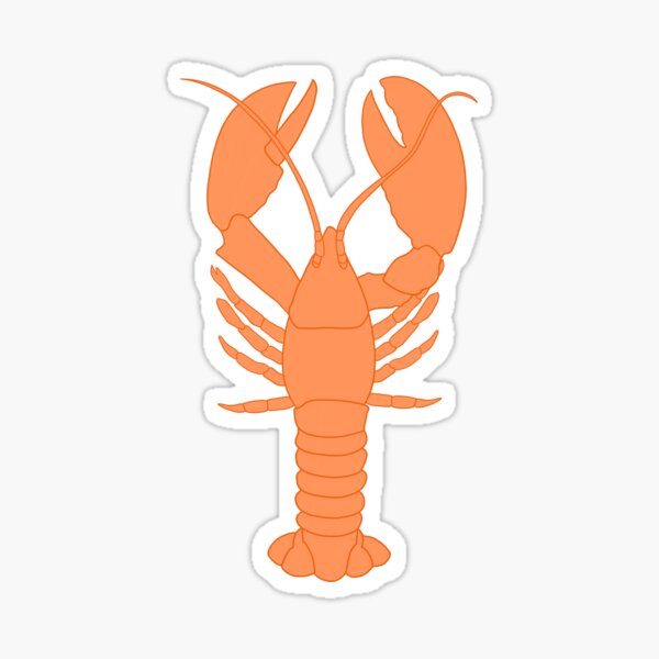 Aperçu de l'œuvre Homard orange créée et vendue par graceflatt.