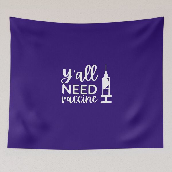 Item preview, yall need vaccine designed and sold by Hey-Nice-Shirt.