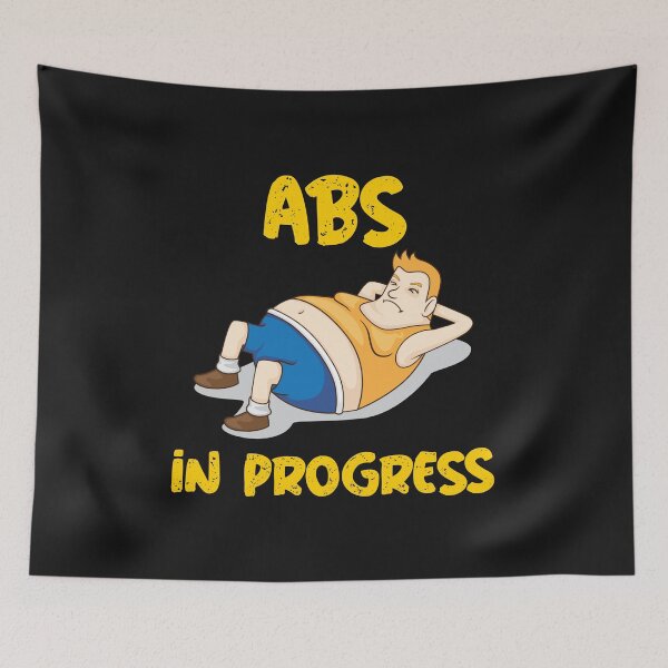 Item preview, Abs In Progress For Beginners designed and sold by BubbaCool.