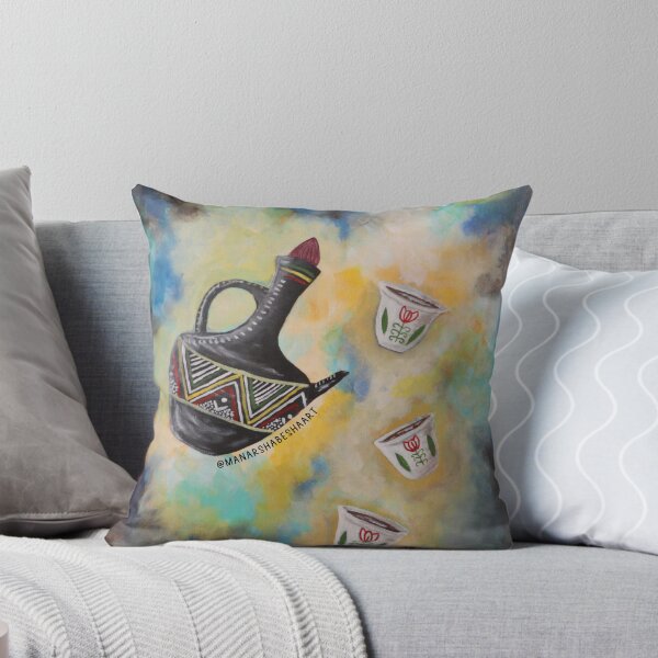 Item preview, Habesha Jebena Traditional East African Coffee Painting designed and sold by Manars-art.