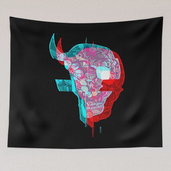 Item preview, Bison skull  designed and sold by MoonNRoselyne.