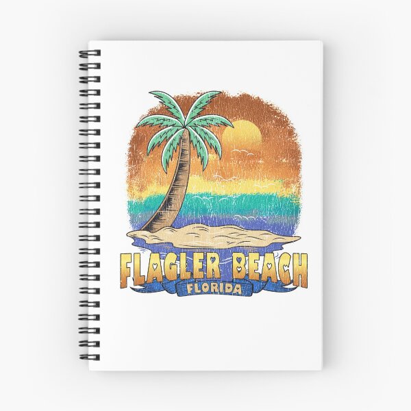 Item preview, Flagler Beach Florida | Vintage Distressed Souvenir designed and sold by passion4merch.