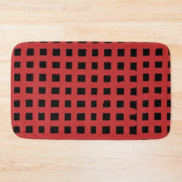 Item preview, Red black check designed and sold by Narayans.