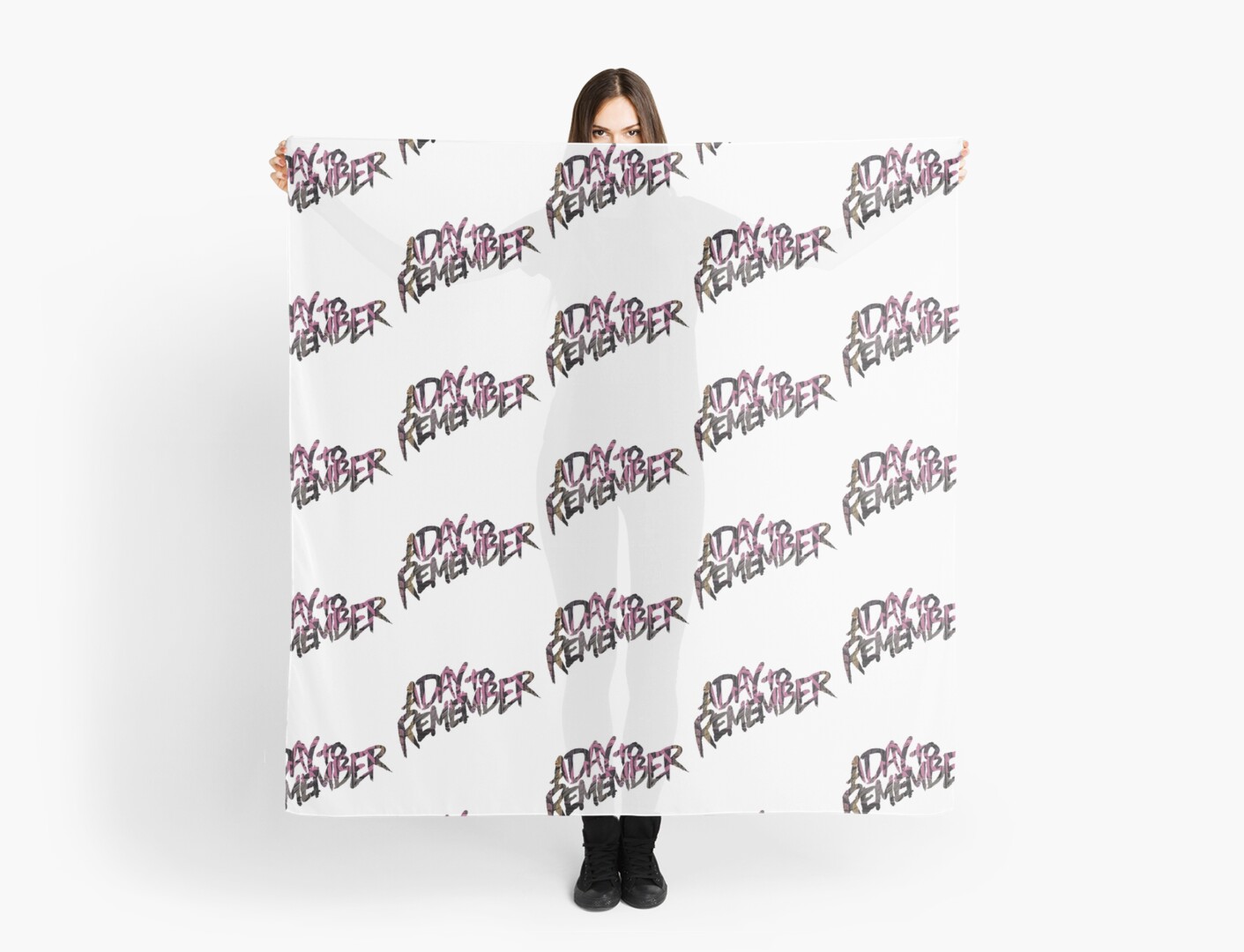 "A Day To Remember "Bad Vibrations" Logo" Scarves by ...