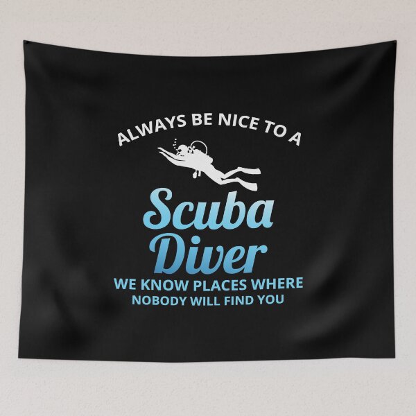 Item preview, Scuba Diving Diver Dive Swimming Funny Sayings designed and sold by CuteDesigns1.