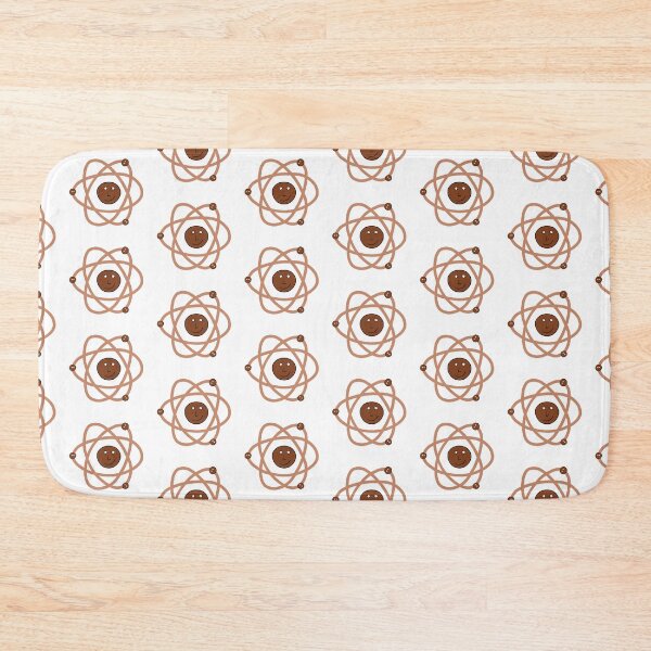 Item preview, Cute Atom in Brown designed and sold by fogoosherie.