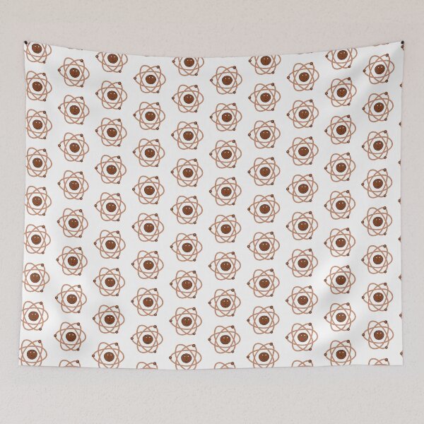 Item preview, Cute Atom in Brown designed and sold by fogoosherie.