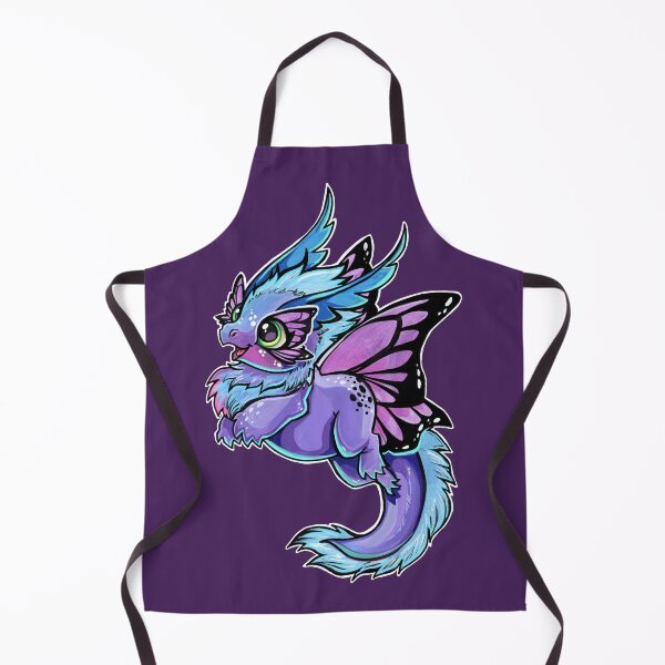 Item preview, Floofy purple moth dragon designed and sold by ArtOfBianca.