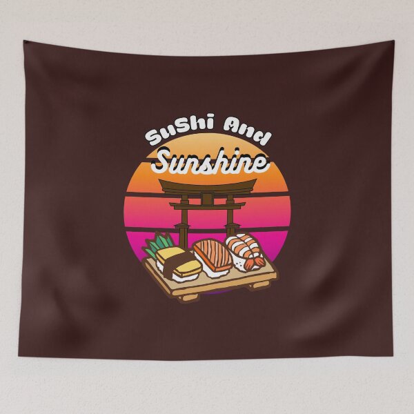 Item preview, Sushi And Sunshine designed and sold by GleamingGiant.