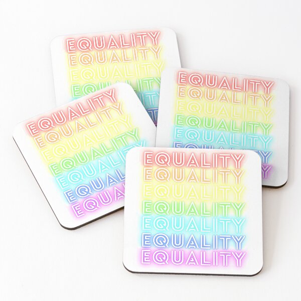 Item preview, Equality - Neon Rainbow designed and sold by myqueercloset.