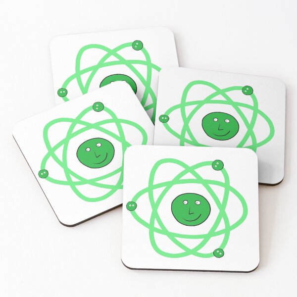Item preview,  Cute Atom in Green designed and sold by fogoosherie.