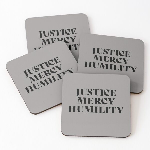 Item preview, Justice Mercy Humility - Micah 6:8 designed and sold by DaltonYates.