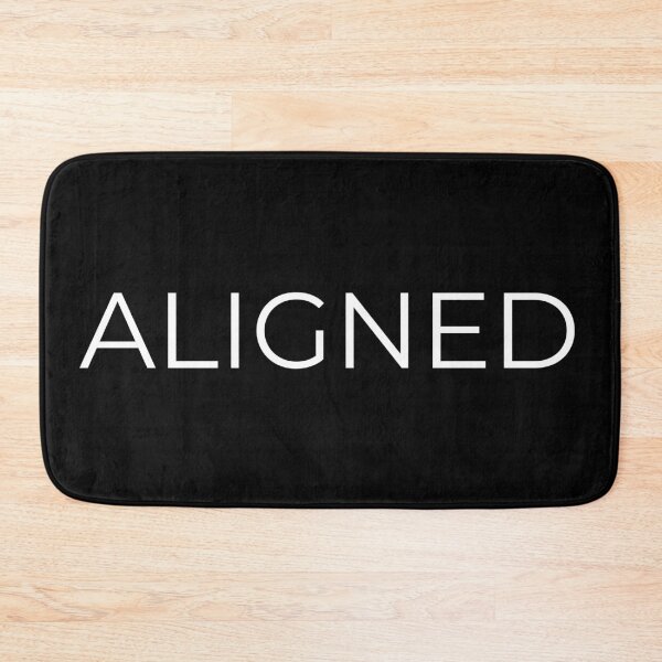 Item preview, Aligned Word text Minimal simple text - White Font designed and sold by BE The Oracle.