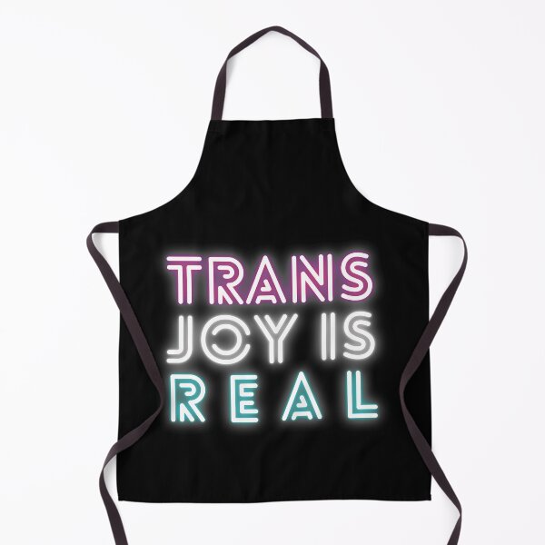 Item preview, Trans Joy Is Real - Neon Trans Pride designed and sold by myqueercloset.