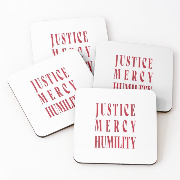 Item preview, Justice Mercy Humility - Micah 6:8 (alternate) designed and sold by DaltonYates.