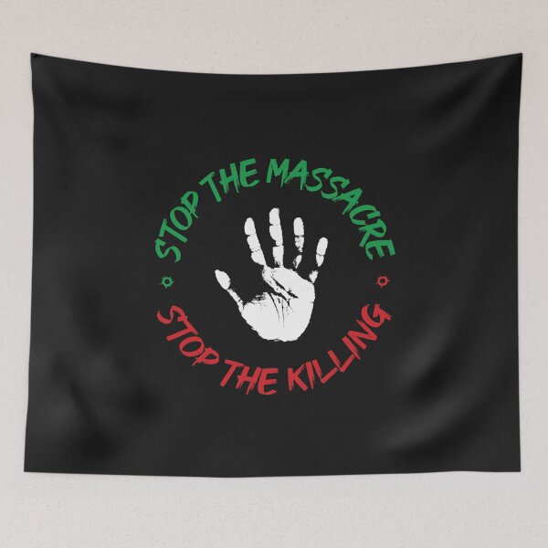 Item preview, Stop The Killing - Free Palestine designed and sold by Exertion.