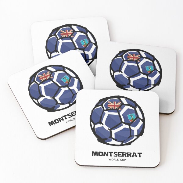 Item preview, Montserrat Football Country Flag designed and sold by KewaleeTee.