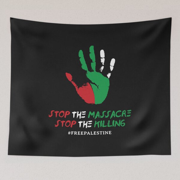 Item preview, Free Palestine - Stop The Killing designed and sold by Exertion.
