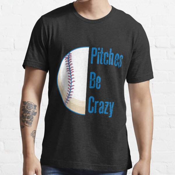  Pitches Be Crazy Softball Pitcher T Shirt : Clothing