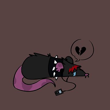 Artwork thumbnail, emo rat by SomeEmoKid