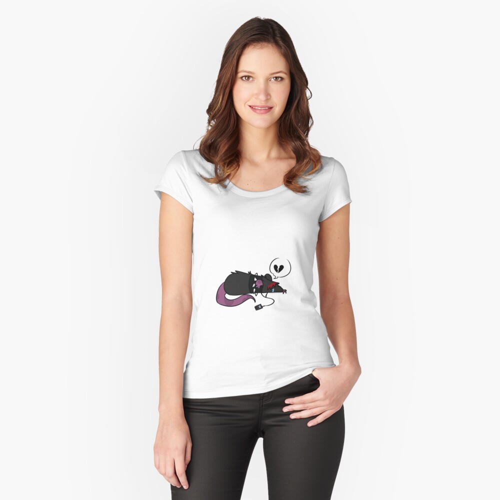 Item preview, Fitted Scoop T-Shirt designed and sold by SomeEmoKid.