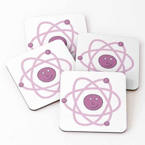 Item preview, Cute Atom in Pink designed and sold by fogoosherie.