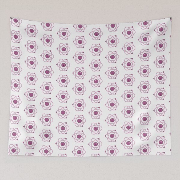 Item preview, Cute Atom in Pink designed and sold by fogoosherie.