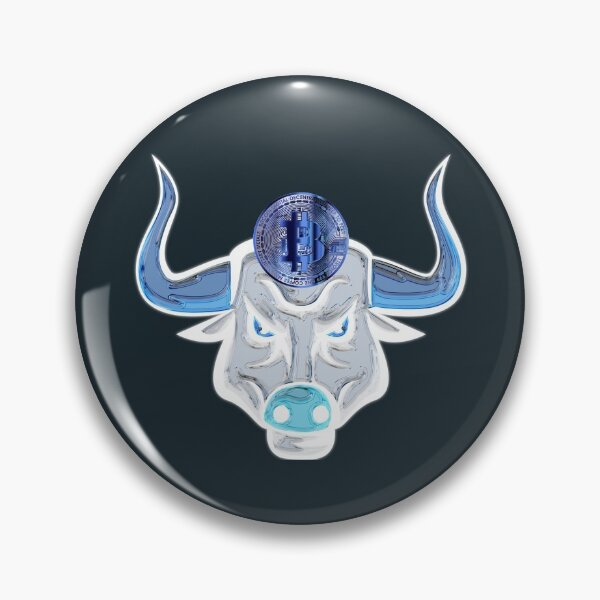 Item preview, Bitcoin Investor Bull Logo Cryptocurrency Fan Blockchain Crypto designed and sold by Creekman Designs.