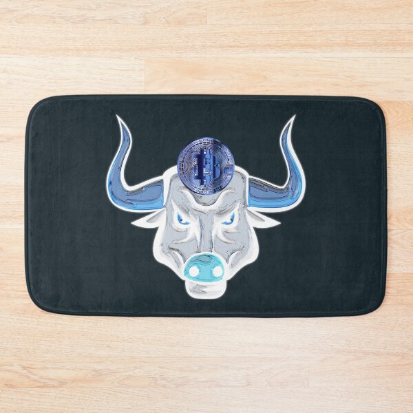 Item preview, Bitcoin Investor Bull Logo Cryptocurrency Fan Blockchain Crypto designed and sold by Creekman Designs.