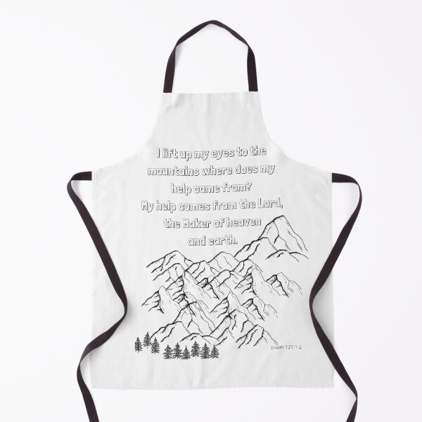 Item preview, Psalm 121: I Lift Up My Eyes To The Mountains Where Does My Help Come From? My Help Comes From the Lord, the Maker of Heaven And Earth | Coloring designed and sold by LoveGen.