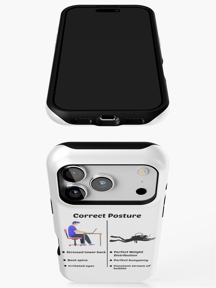 Thumbnail 3 of 4, iPhone Case, Scuba Diving Diver Computer Engineer Programmer Coder designed and sold by CuteDesigns1.