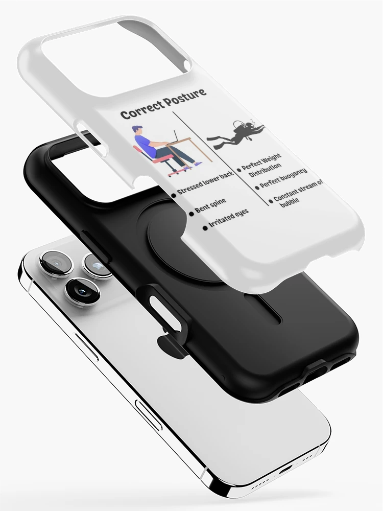 Thumbnail 2 of 4, iPhone Case, Scuba Diving Diver Computer Engineer Programmer Coder designed and sold by CuteDesigns1.