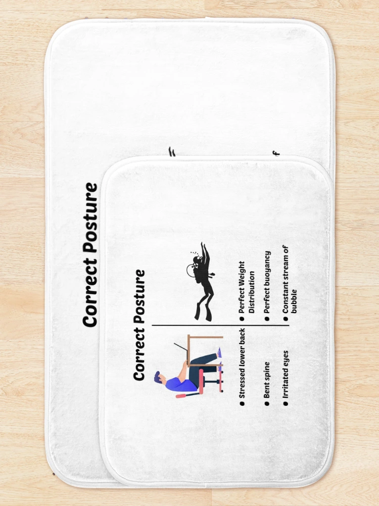 Thumbnail 5 of 6, Bath Mat, Scuba Diving Diver Computer Engineer Programmer Coder designed and sold by CuteDesigns1.