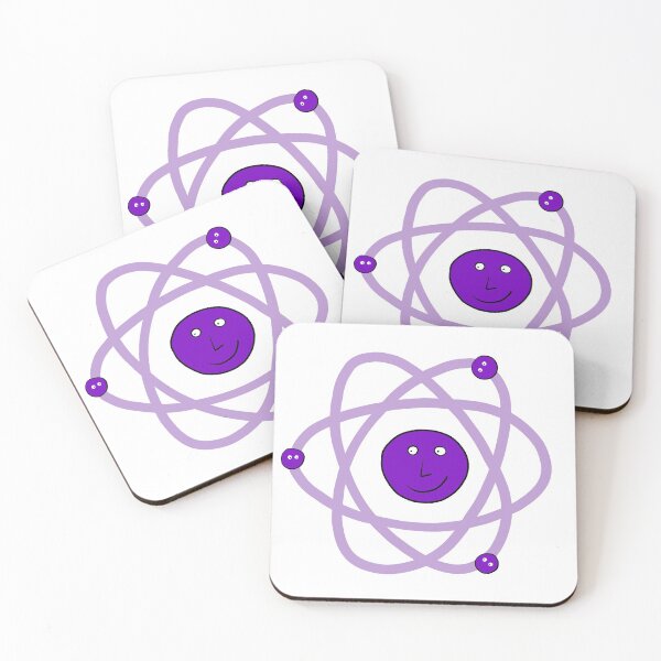 Item preview, Cute Atom in Purple designed and sold by fogoosherie.