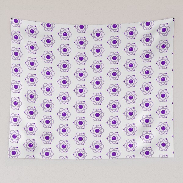 Item preview, Cute Atom in Purple designed and sold by fogoosherie.