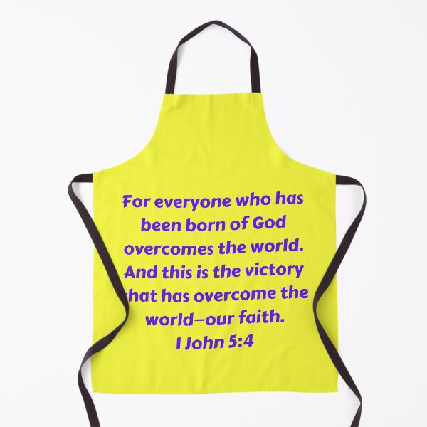Item preview, Bible Verse 1 John 5:4 designed and sold by Prayingwarrior.