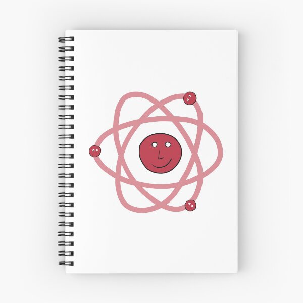 Item preview, Cute Atom in Red designed and sold by fogoosherie.
