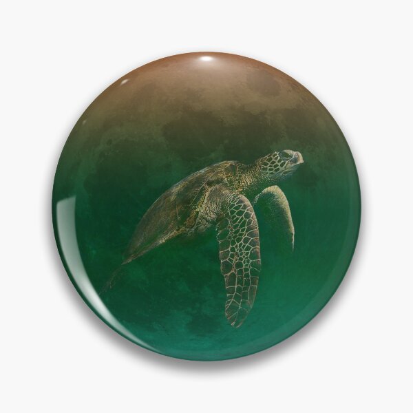 Item preview, Turtle on the Moon designed and sold by UlaFine.