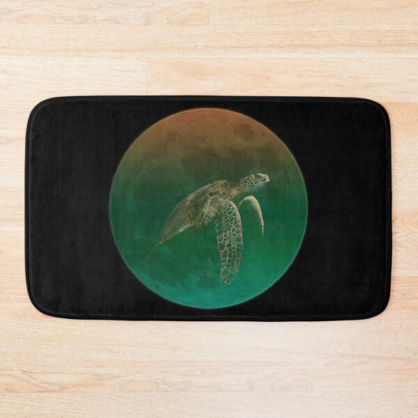 Item preview, Turtle on the Moon designed and sold by UlaFine.