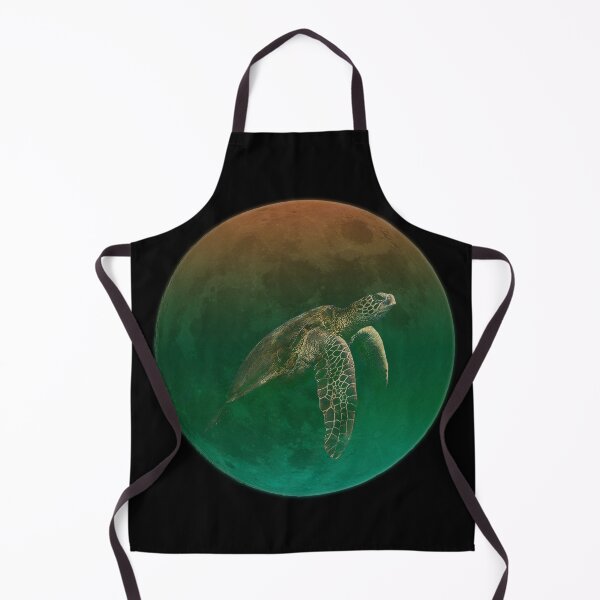 Item preview, Turtle on the Moon designed and sold by UlaFine.