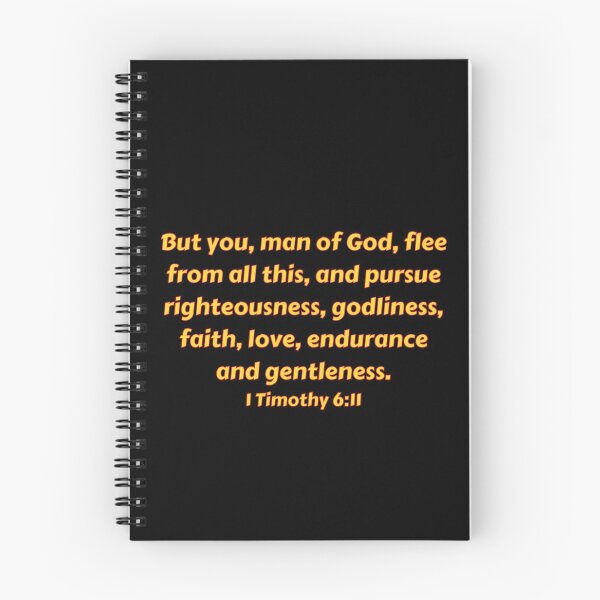 Item preview, Bible Verse 1 Timothy 6:11 designed and sold by Prayingwarrior.
